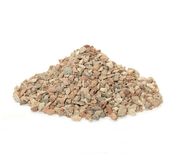 Crushed Brick 10mm available at Epsom Sand and Soil Bendigo